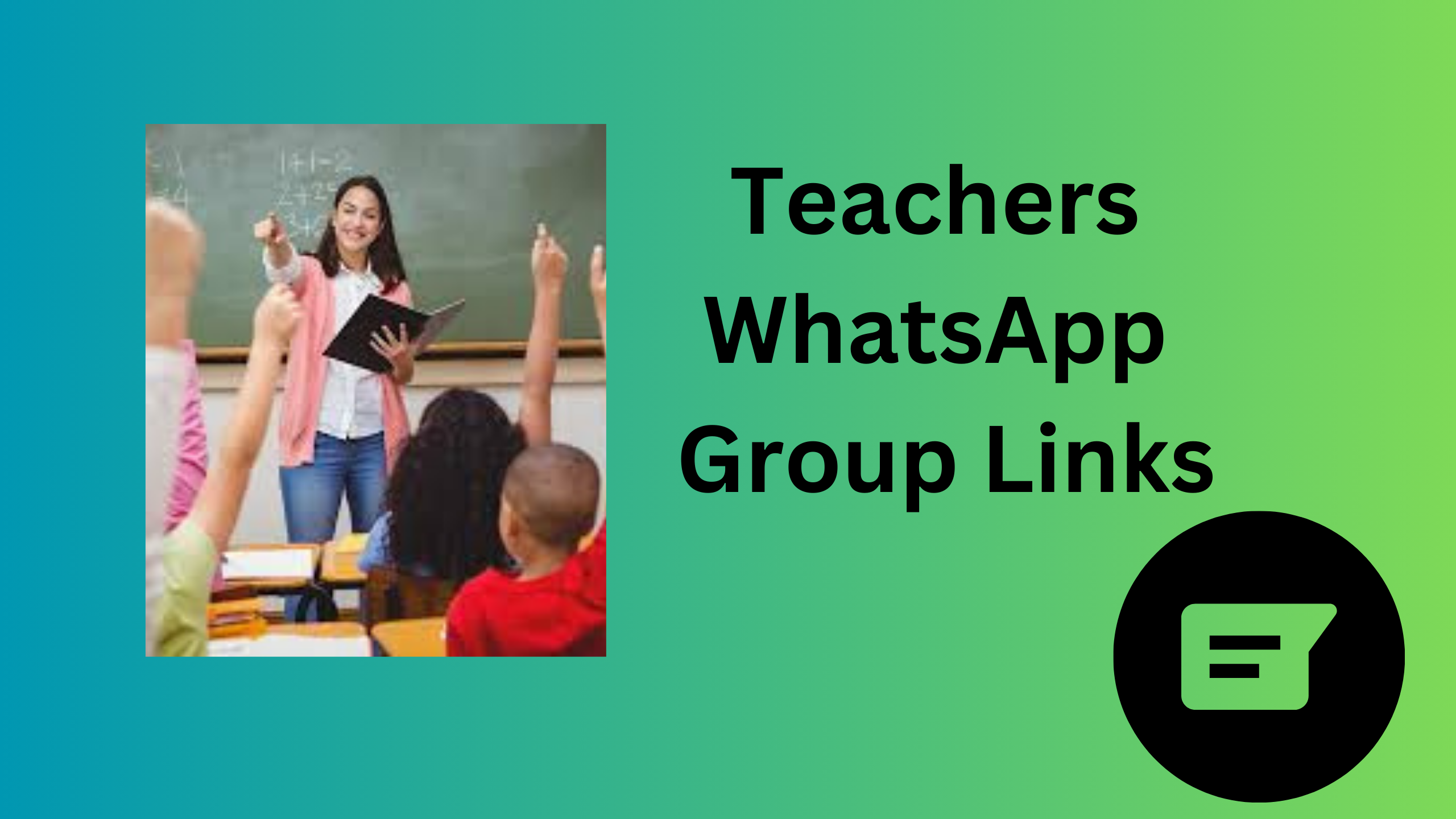 Teachers WhatsApp Group Links