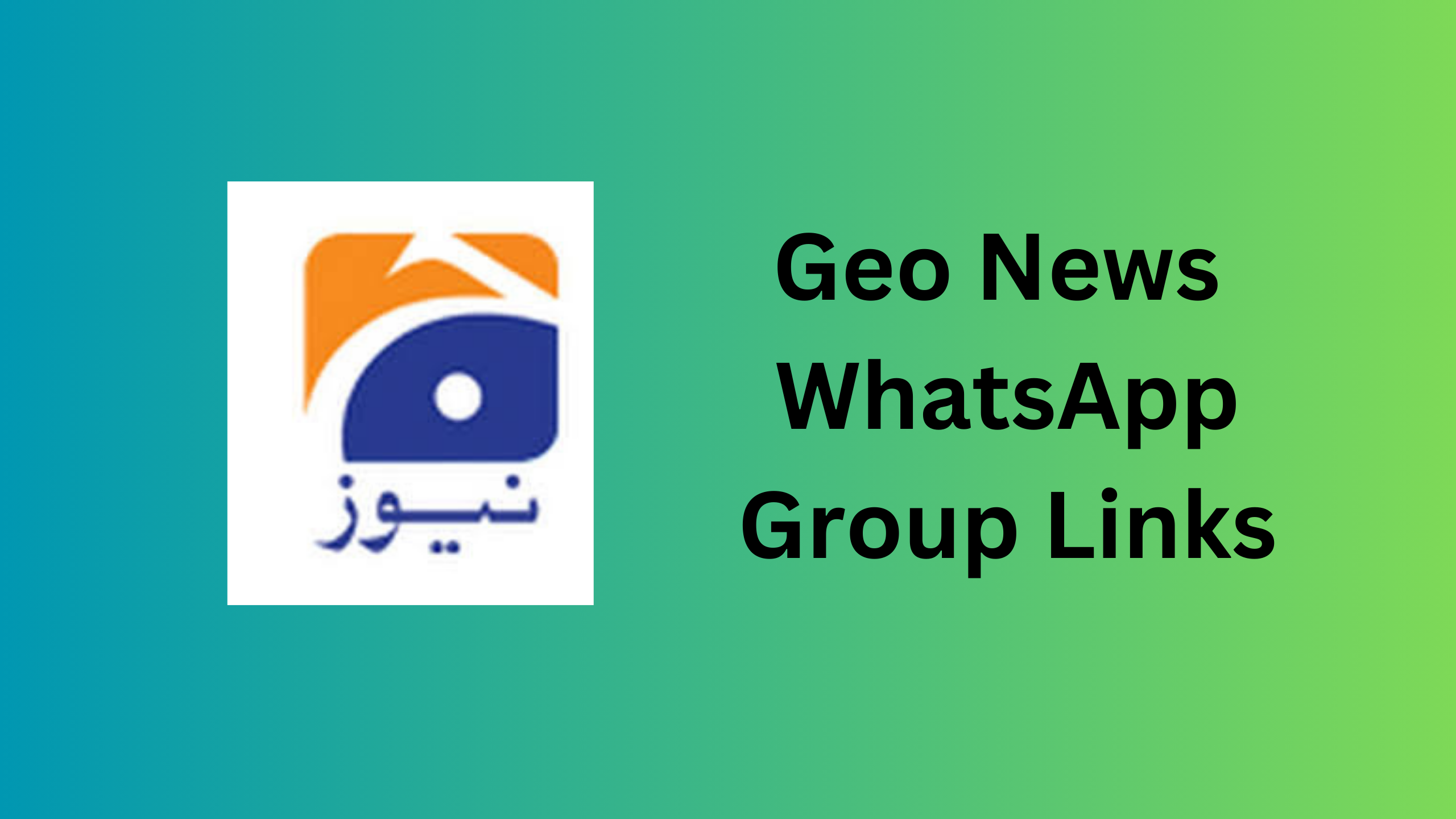 Geo News WhatsApp Group Links